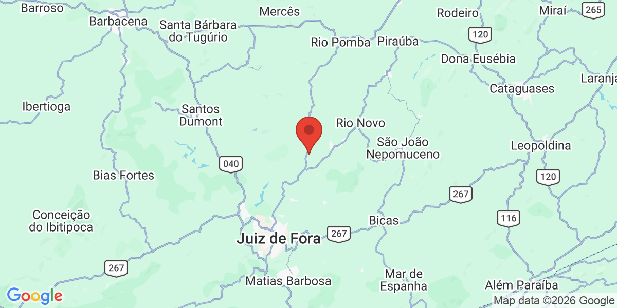 Ubicación geográfica del estudio: -21.5540000, -43.2630000
