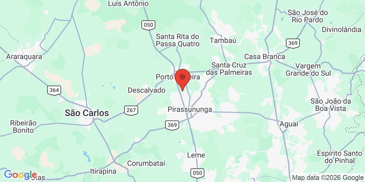 Ubicación geográfica del estudio: -21.9211110, -47.4580560