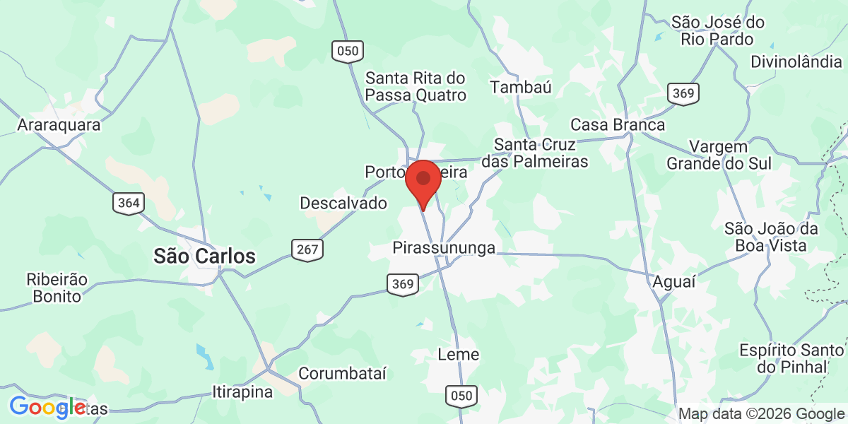 Ubicación geográfica del estudio: -21.9327780, -47.4650000