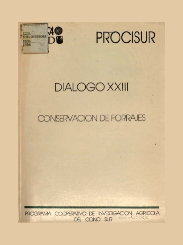 Diálogo XXIII Conservación de Forrajes