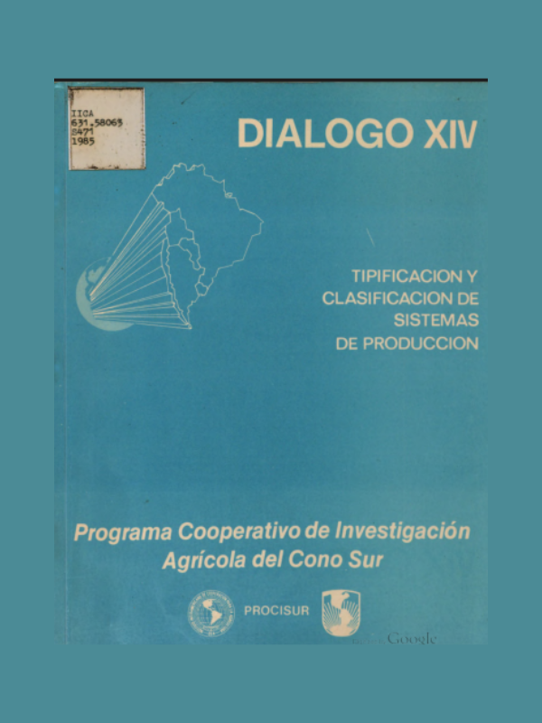 Diálogo XIV Tipificación y Clasificación de Sistemas de Producción
