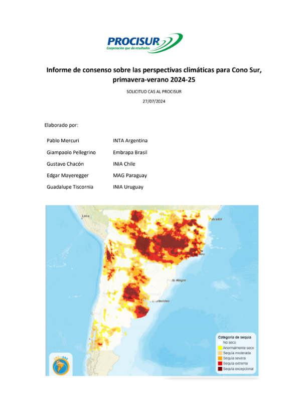 Informe perspectivas climáticas primavera-verano 24/25