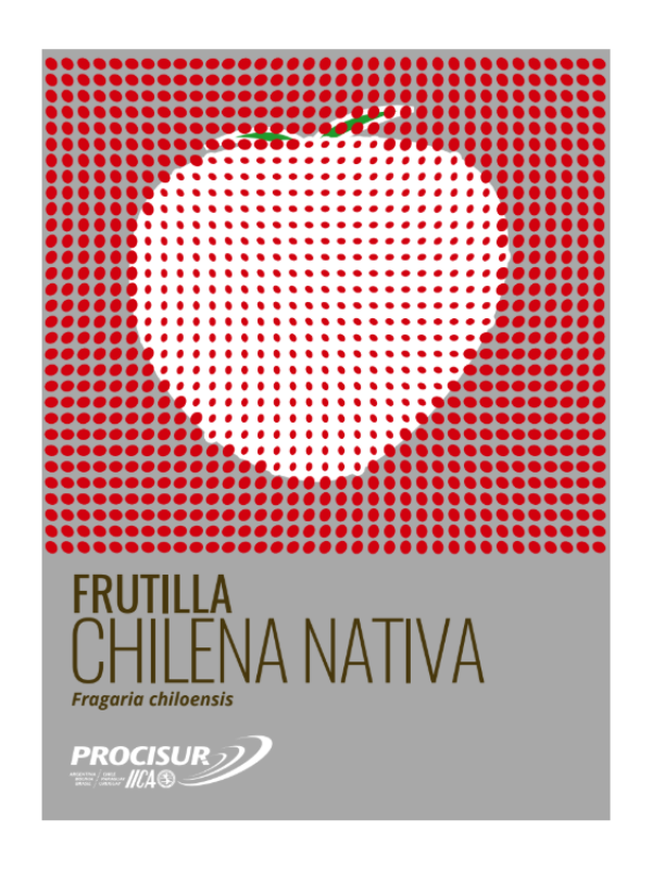 Catálogo de nativas. Frutilla chilena nativa, Fragaria chiloensis