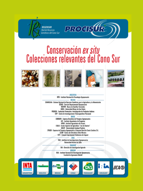 Conservación ex situ - Colecciones relevantes del Cono Sur