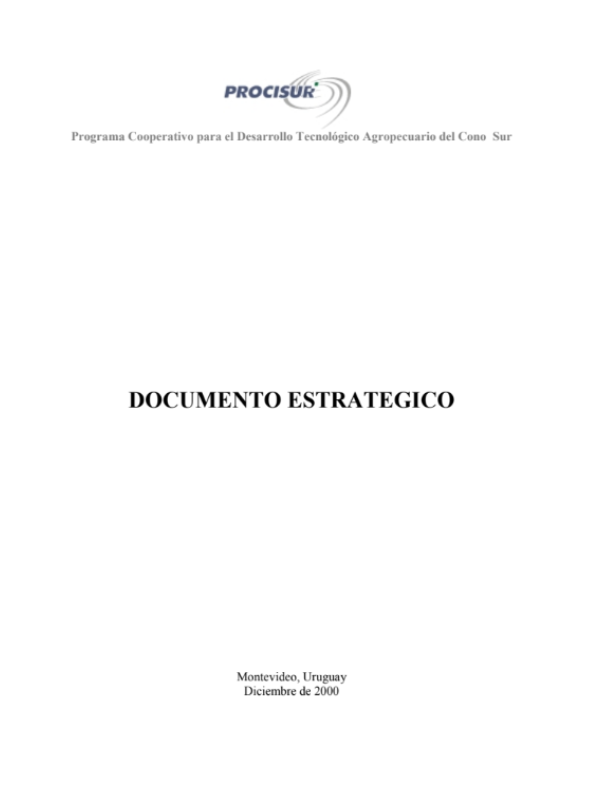 Documento Estratégico