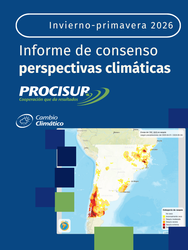 Informe perspectivas climáticas invierno-primavera 2026